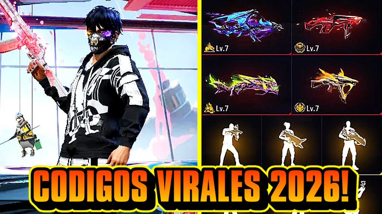 Códigos virales Free Fire 2026