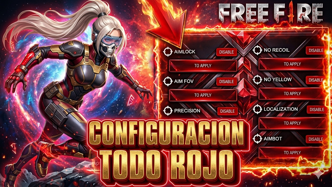 Configuracion todo rojo